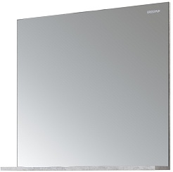 Grossman Мебель для ванной Эдванс 80 подвесная цемент светлый – фотография-10